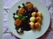 Heidelbeeren haben die Schweinemedallions verzaubert... und uns!!! - Rezept