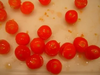 Cherrytomate mit Mozarella im Speckmantel - Rezept - Bild Nr. 2