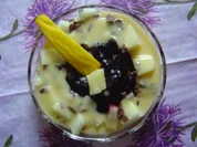 Heidelbeer-Dessert mit Eierlikör - Rezept