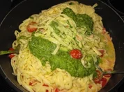 Rezept: Pasta mit Rรคucherlachs - Zitronenpesto......... Pasta mit Rรคucherlachs - Zitronenpesto......... - Rezept