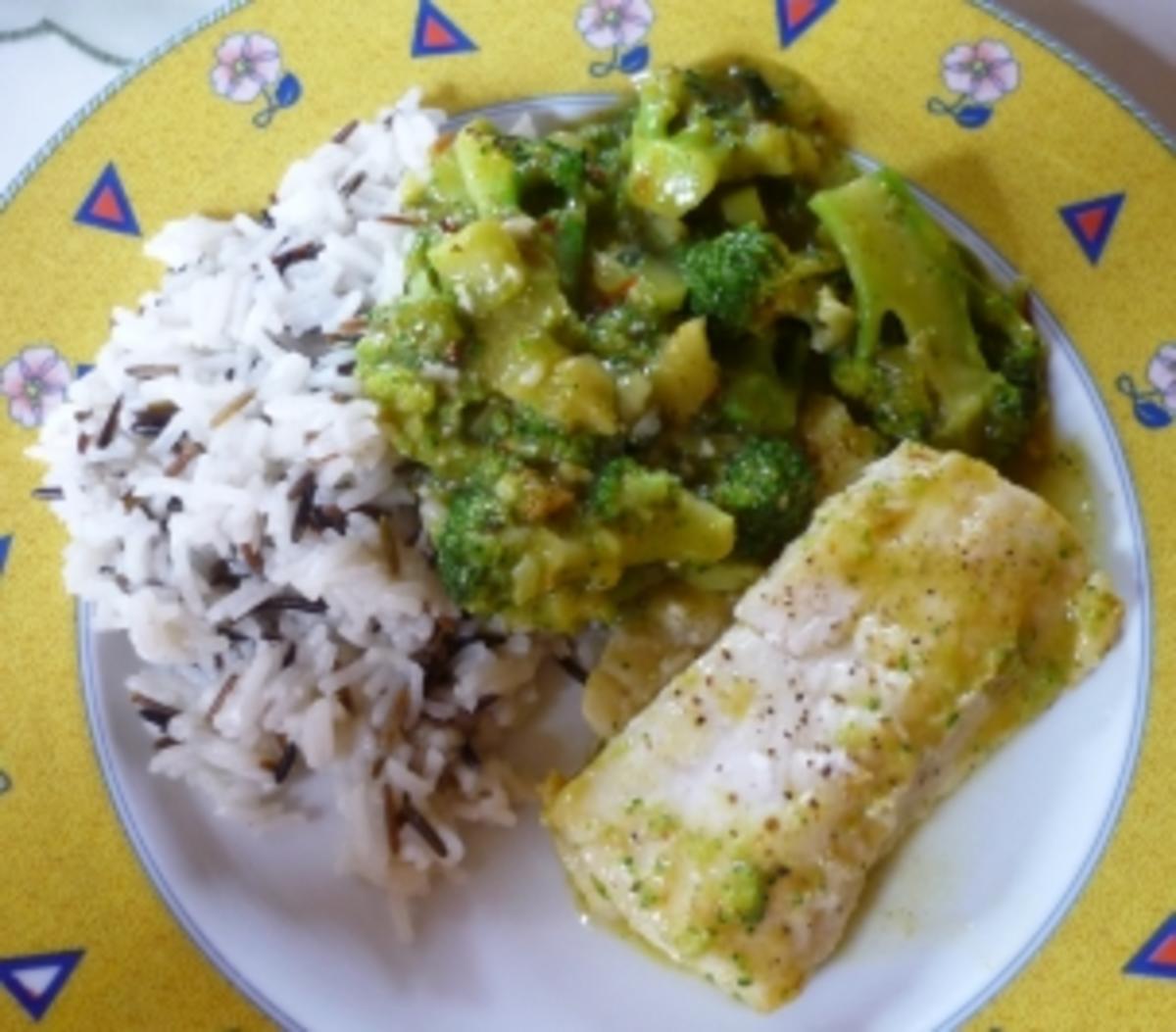 Brokkoli-Curry mit Steinbeißer - Rezept - kochbar.de