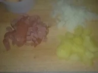 Bauernomelett  Meine Frau hatte noch etwas Hunger und da musste ich schnell was herzaubern - Rezept - Bild Nr. 2