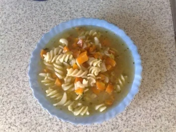 Hühnerbrühe - Rezept