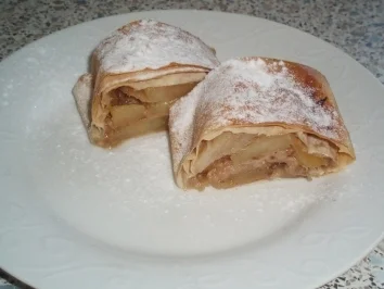 Rezept: Birnenstrudel Birnenstrudel - Rezept