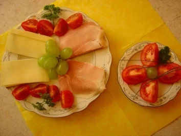 Rezept: Volker´s Schnittchenteller von gestern abend.... Vom-PC-Weglock-Tellerchen!!! Volker´s Schnittchenteller von gestern abend.... Vom-PC-Weglock-Tellerchen!!! - Rezept