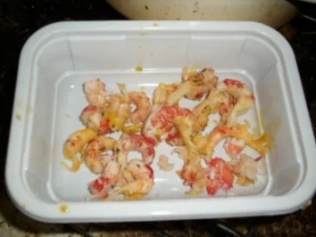 Rezept: Salat mit Krebsschwänzen Bild Nr. 4 Salat mit Krebsschwänzen - Rezept - Bild Nr. 4