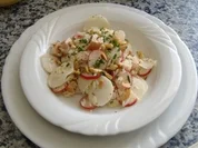Rezept: Scharfer Reissalat mit Rettich und Radieschen Scharfer Reissalat mit Rettich und Radieschen - Rezept