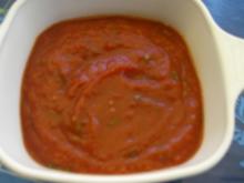 Ein ketchupähnliches Tomatensößchen - Rezept