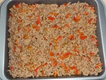 Hackauflauf mit Kartoffelpüreehaube - Rezept - Bild Nr. 2