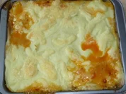 Hackauflauf mit Kartoffelpüreehaube - Rezept