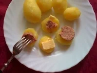 Rezept: Pellkartoffeln mit Leberwurst Pellkartoffeln mit Leberwurst - Rezept