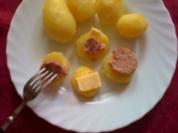 Pellkartoffeln mit Leberwurst - Rezept