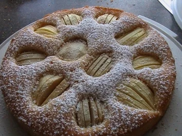 Rezept: Versunkener Apfelkuchen Versunkener Apfelkuchen - Rezept