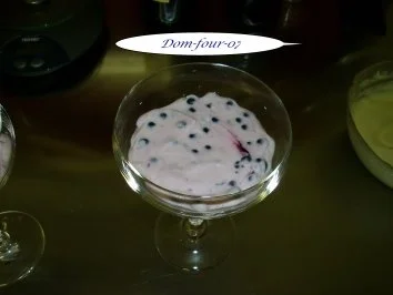 Heidelbeer-Vanillejoghurt   ohne Gelatine - Rezept - Bild Nr. 2