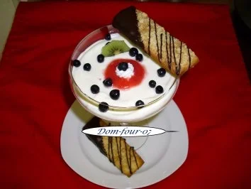 Heidelbeer-Vanillejoghurt   ohne Gelatine - Rezept