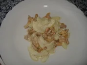 Schmorgurken-Pfifferlingsragout - Rezept