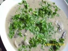 Suppe:  Champignonsuppe - Rezept