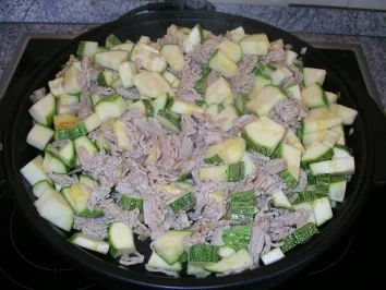 Zucchini-Hackfleisch Pfanne! - Rezept