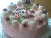 Rosa Raffaello- Torte - Rezept - Bild Nr. 3