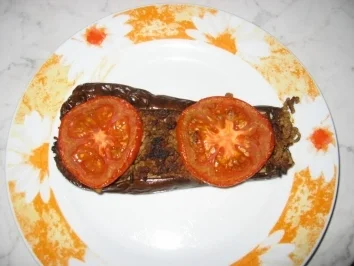 Gefüllte Auberginen - Rezept