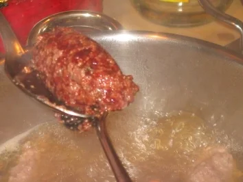 Rezept: Suppe: Lisa's Leberknödelsuppe Bild Nr. 3 Suppe: Lisa's Leberknödelsuppe - Rezept - Bild Nr. 3