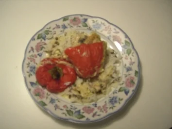 Rezept: Hackfleisch - gefüllte Paprikaschoten Hackfleisch - gefüllte Paprikaschoten - Rezept