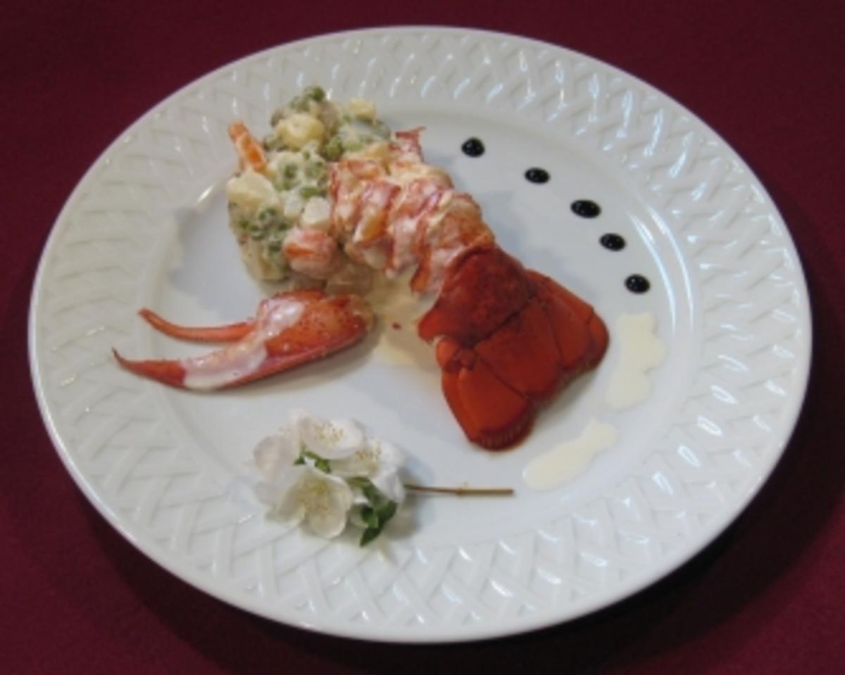 Hummer auf russischem Salat - Rezept mit Bild - kochbar.de