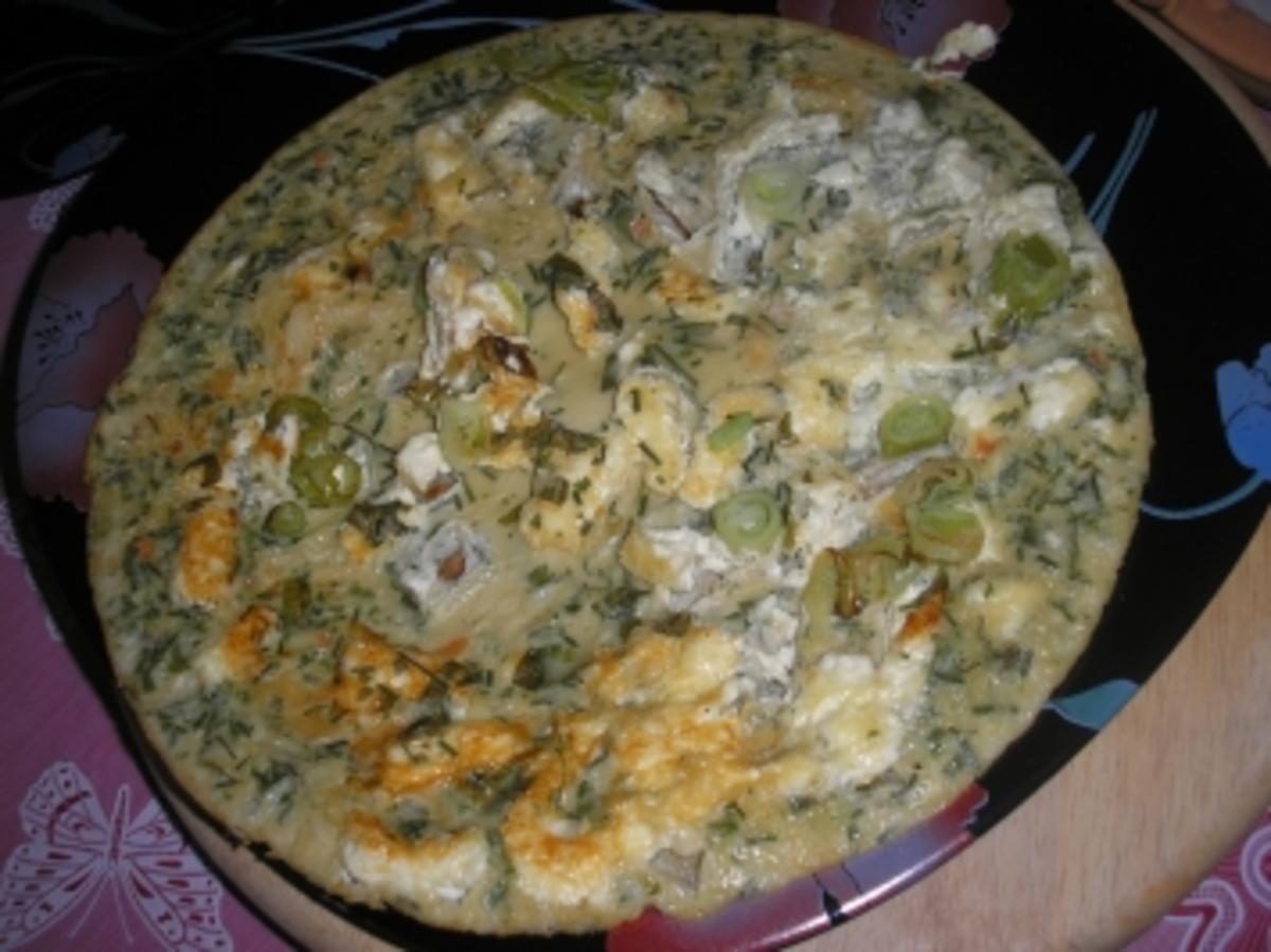 Bilder für Kräuter - Feta - Pfannkuchen - Rezept