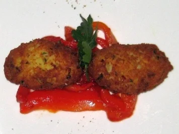 Rezept: Frittierte Bällchen aus Stockfisch und Kartoffeln Frittierte Bällchen aus Stockfisch und Kartoffeln - Rezept