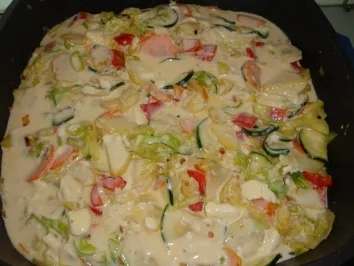 Rezept: Bunter Gemüseauflauf Bild Nr. 8 Bunter Gemüseauflauf - Rezept - Bild Nr. 8