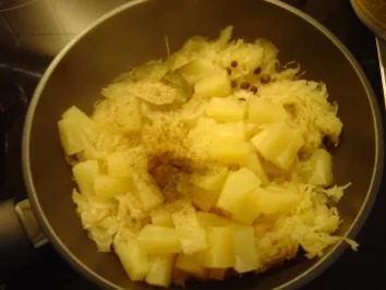 Schmorsauerkraut mit Kassler-Kotelett... - Rezept - Bild Nr. 3