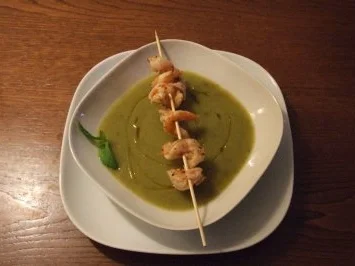 Rezept: Zucchinicreme mit Pfiffffffffffffffff Zucchinicreme mit Pfiffffffffffffffff - Rezept