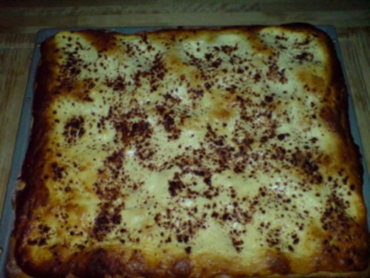 Bauernrahmkuchen mit Zimt und Zucker vom Blech - der perfekte ...