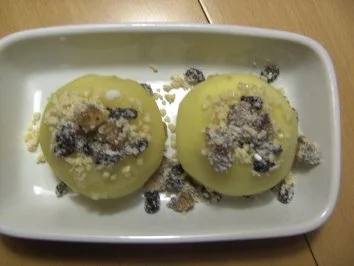 Desserts: Äpfel mit Vanillesoße - Rezept - Bild Nr. 3