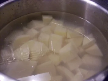 Gebackener Käse mit Petersilienkartoffel - Rezept - Bild Nr. 4