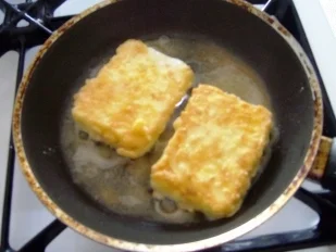 Gebackener Schafskäse mit Tomatensalat - Rezept - Bild Nr. 4