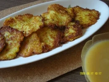 Meine schnellen Reibekuchen - Rezept