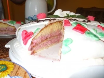 weiße schokoladen - himbeertorte - Rezept - Bild Nr. 5