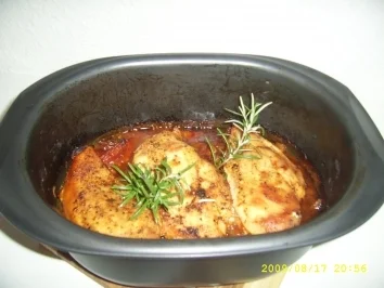 Rezept: Hähnchenbrust auf Zucchini - Gemüse Hähnchenbrust auf Zucchini - Gemüse - Rezept