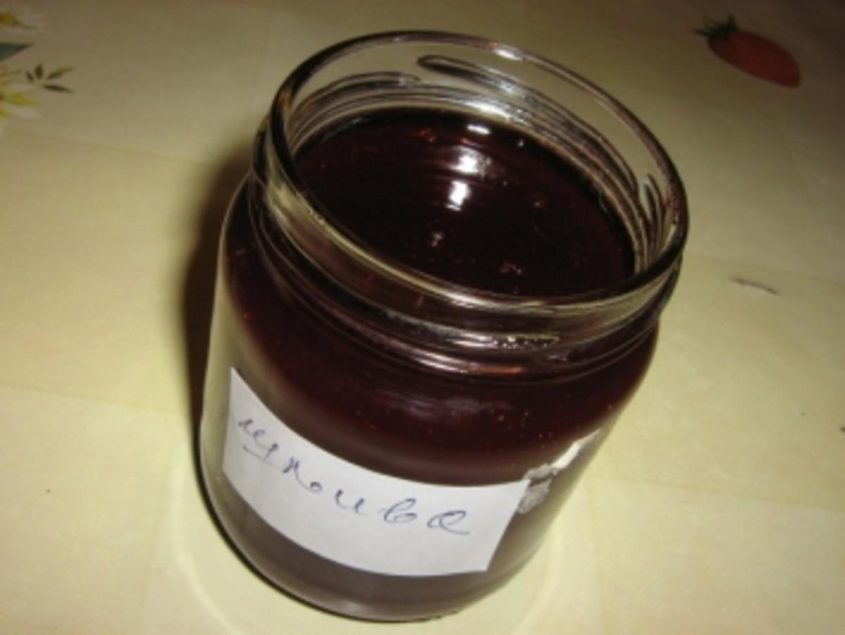 Pflaumen Marmelade - ohne Gelierzucker - Rezept
