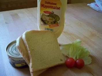 Rezept: Thuna-Sandwich Bild Nr. 2 Thuna-Sandwich - Rezept - Bild Nr. 2
