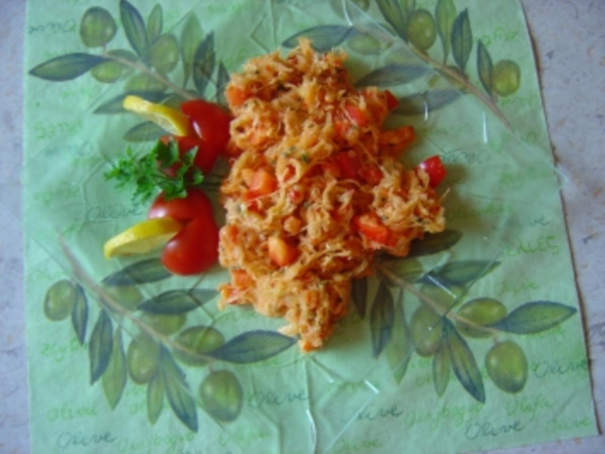 Sauerkraut Salat mit Paprika und Ajvar auch für Diabetiker - schnell ...