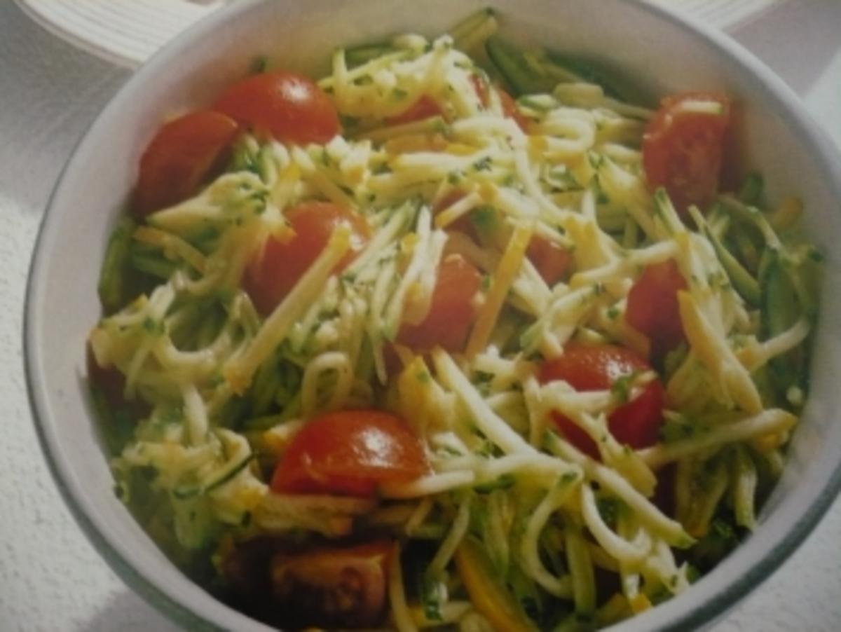 Zucchini - Salat - Rezept