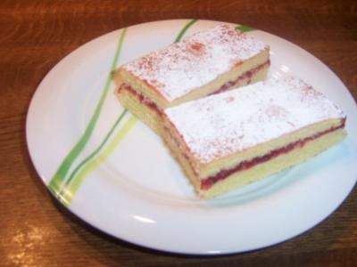 Gefüllter Blitzkuchen - Rezept