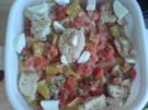 Pasta mit Tomate-Mozzarella-Gemüsesoße - Rezept