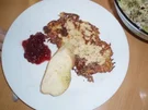 Mailänder Schnitzel mit Preiselbeeren - Rezept