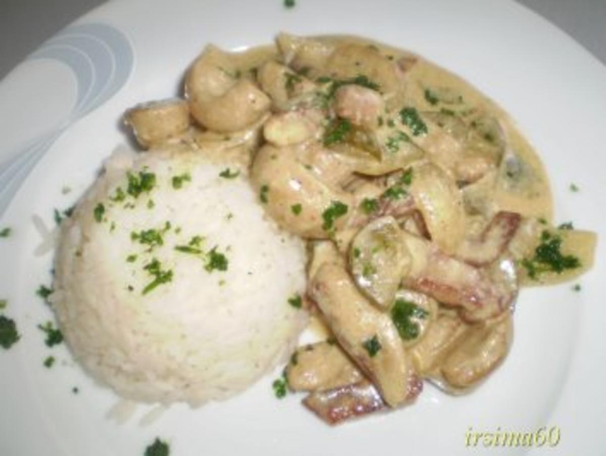  Geschnetzeltes Stroganoff - Rezept