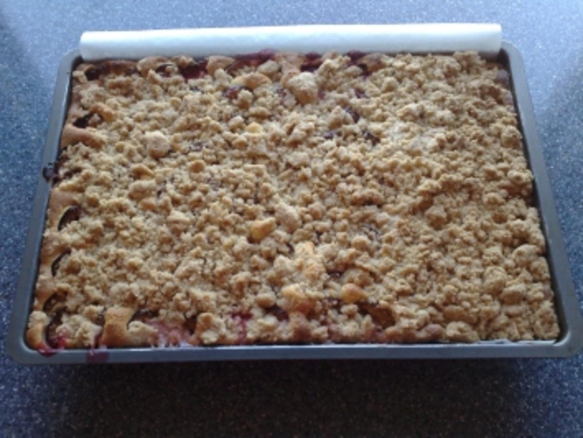 Bilder für Pflaumen-Streusel-Kuchen Rezept