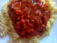 Spirelli und Tomatensoße - Rezept