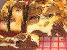 Käsesahne Brownies oder als Muffins - Rezept